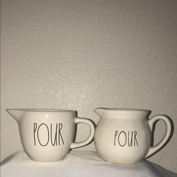 Rae Dunn Other - Rae Dunn Cream and Sugar Set “Pour”